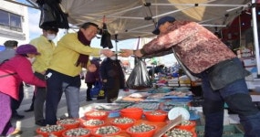 순창군, 설맞이 전통시장 장보기 행사 실시