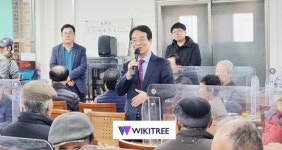 강진원 강진군수, 신전면 복지회관 경로식당 방문