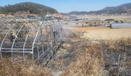 전남 진도소방서, 잦은 들·산불에 경계태세
