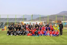 양평군 여성축구단, 안전기원제·친선경기 개최