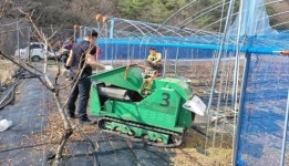 순창군농업기술센터, 구림면 투표소 사고 피해 농가 일손 도와