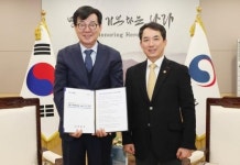 김성 장흥군수, ‘국립 전남호국원 유치’ 국가보훈처 방문