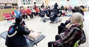 호남대 응급구조학과, 효덕실버타운 응급처치 교육봉사