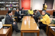 강수현 양주시장, (주)아성다이소 본사 방문...투자·고용 요청