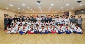 군위군, 제61회 경북도민체육대회 훈련장 격려 방문