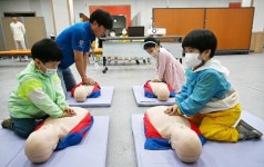 [포토]광주시 서구, 어린이 안전체험 교육 실시