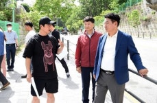 김동근 의정부시장, 꽃동네 민원 현장 실태 확인