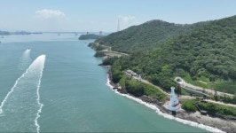 “해남팔경 주광낙조를 한눈에”화원 해안도로 열렸다