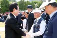 [포토]김영록 전라남도지사 제68회 현충일 추념식 참석