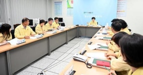 [포토]광주시 남구, 폭염경보 대비 안전대책 회의