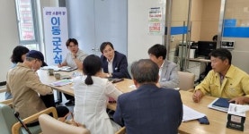 우승희 영암군수, 삼호읍서 2차 이동군수실 운영