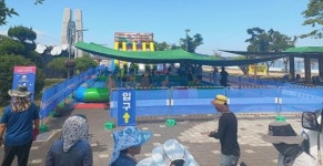 전남 목포시, 북항 노을공원 야외 물놀이장 무료 운영