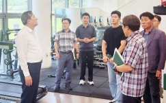 전남 담양군, 담양국민체육센터 현장점검 나서