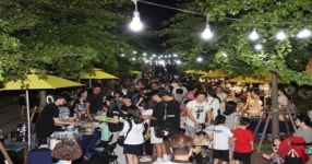 ‘힐릴필링 포항철길숲야행’에 구름 인파