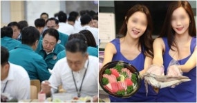국민들 안심시키겠다 대통령실, 구내식당 주 메뉴 수산물로 결정