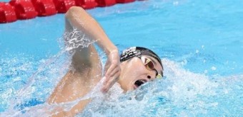 [속보] 자유형 400m 김우민 금메달...한국 수영 AG 역대 3번째 3관왕