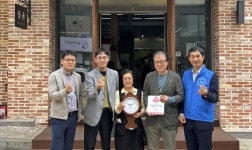 [포토]광주시 남구 효덕동 지사협, 착한가게 현판 전달식