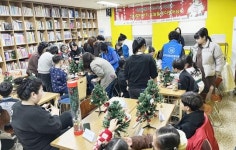 [포토]광주시 남구 봉선2동 지사협, 크리스마스 트리만들기 및 선물 전달식