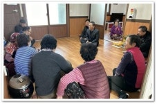 [포토]정제원 함평군 나산면장, 갑진년 새해맞이 경로당 방문