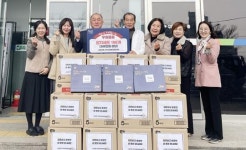 광주시 광산구 송정2동,설 명절을 앞두고 온정의 손길 이어져