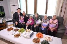 양평군 강하면, 90세 이상 장수 어르신 경로잔치 개최
