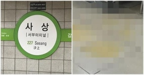 지하철에 1년간 대변+구토 테러한 역대급 범인 정체…이유가 끔찍하다 (사상역)