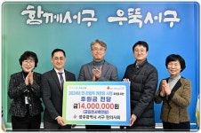 광주시 서구 한의사회, 뇌병변장애 청소년 후원