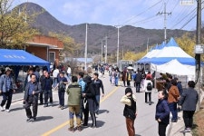 양평군, 개군면 산수유꽃마을 먹거리장터 성료