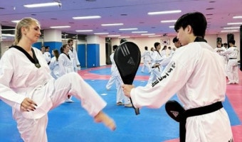 호남대 태권도경호학과, ‘외국인 관광객 태권도 체험’ 진행