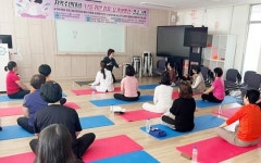 광주여대 보건진료소, 지역주민 대상 ‘나를 위한 쉼표, 요가와 명상’ 프로그램 진행