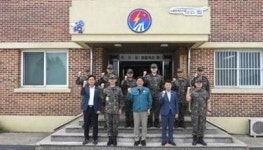 홍태용 김해시장, 공군 장병 위문