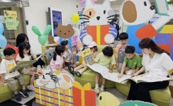 [포토]광주시 북구운암도서관, 신세계백화점과 협업 전시