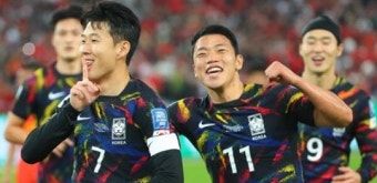 손흥민 출격... 한국 VS 중국전 선발 라인업 발표 “주민규·배준호 벤치 시작”