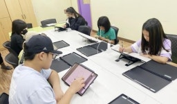 전남 장흥군청소년수련관, 디지털 패드 드로잉 체험 진행