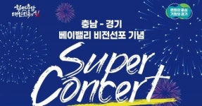 충남-경기, 베이밸리 비전 선포 기념 슈퍼콘서트 개최