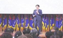 [포토]강기정 광주광역시장, 광주전남재향군인회 간담회 참석