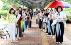 전남 무안군 백련회, 무안연꽃축제 홍보 캠페인 펼쳐