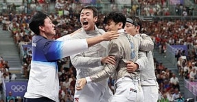 2024 파리올림픽 펜싱 남자, 사브르 결승 진출 성공
