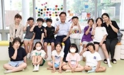 박완수 경남도지사, 폭염 기간 아동복지시설·이동노동자 거점쉼터 현장 방문