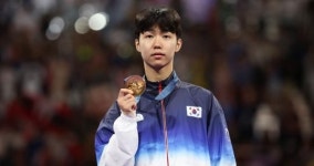[파리 올림픽] 태권도 박태준이 금메달을 목에 건 뒤 남긴 말