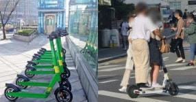 “아이들이 차에 깔렸다” 전동킥보드 동승한 10대 두 명 승합차와 충돌