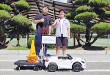 광덕고등학교, 3세대 자율주행 ‘오토트래시’ 제작 발표 및 주행