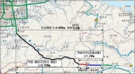 충주 직동 발티~재오개 도로 전면 개통