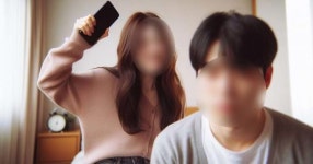 남자친구가 “내가 준 선물 다 가져가겠다”라면서 신발장 뒤지자 여자는...