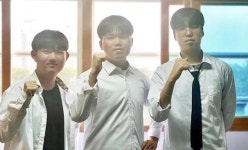 광주인성고 학생들, 오물풍선 잡는 AI드론 개발했다