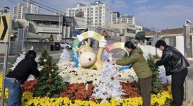 전남 함평군 함평읍사무소, ‘2024 함평 겨울밤 빛축제’ 준비 분주
