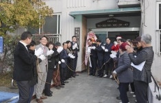 김정헌 중구청장, 한별아파트 경로당 이전 개소 축하