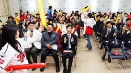 광주시 광산구장애인복지관, 야구 시즌만큼 뜨거웠다