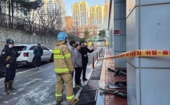 주광덕 남양주시장, 호평체육문화센터 화재 진압 현장 점검
