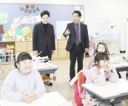 전남교육청, 강진 계산초 ‧ 장흥 용산초중 통합학교 방문 현안 논의